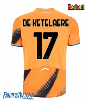Atalanta Charles De Ketelaere #17 Tricou Fotbal Replică 2025-26 Barbati Treilea